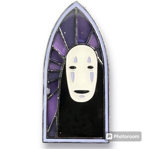 *Last one*Loungefly Studio Ghibli Stained Glass of Spirited Away No Face Pin